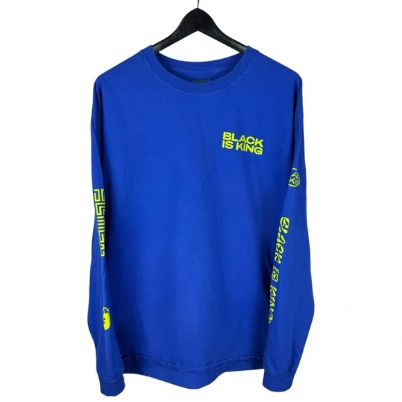 Mens Y2K RARE Beyoncé Black Is King Album Promo Tour Shirt Size L